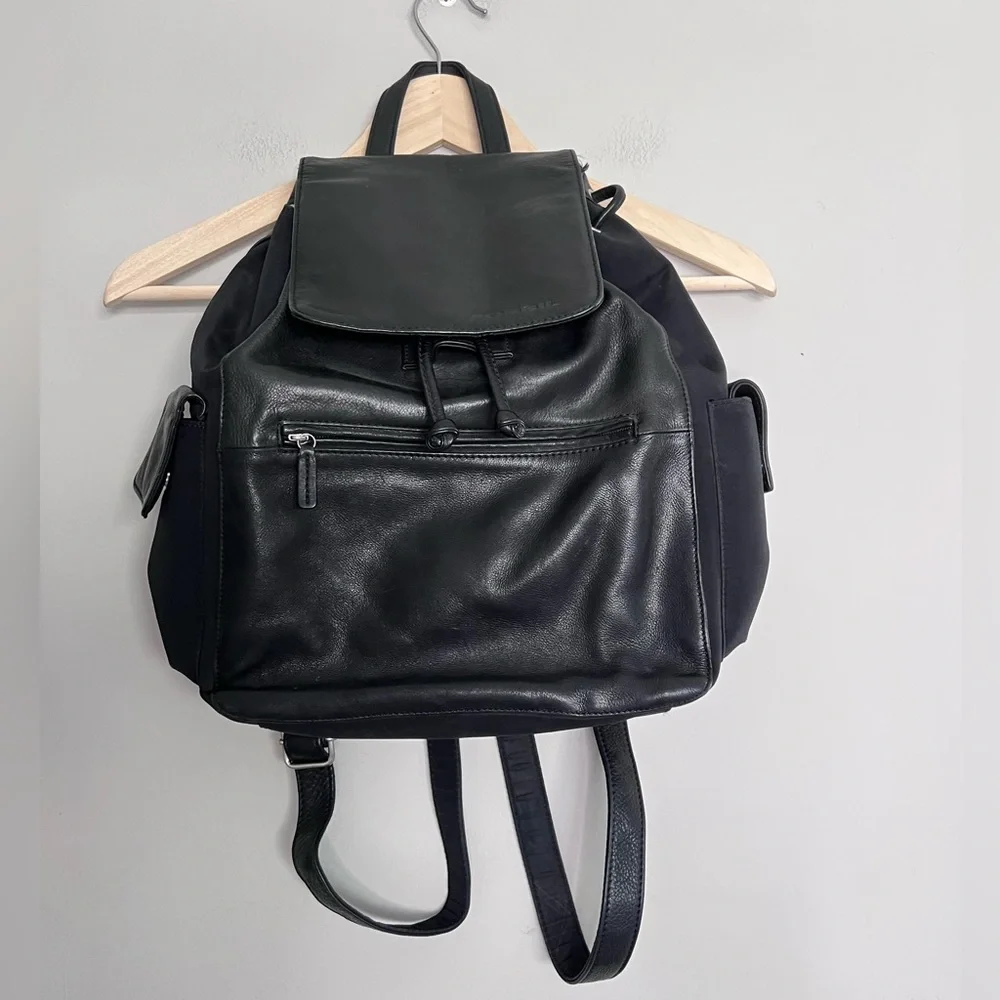 Fossil Vintage Leather Backpack Unisex Shoulder Bag